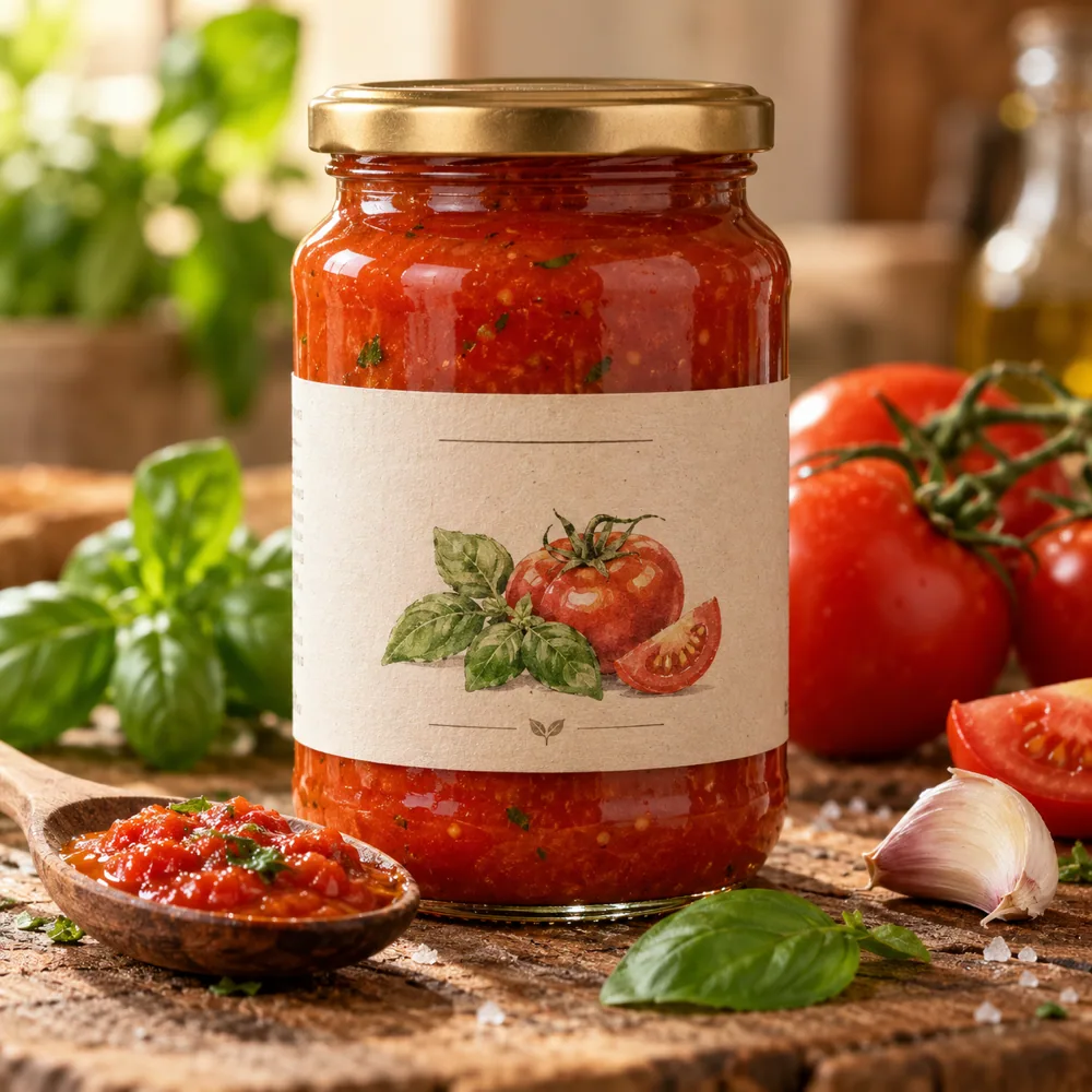 Sugo al pomodoro e basilico — La Bottega nell’Orto